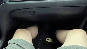 Public Car Handjob Leads To Cumshot In Mouth