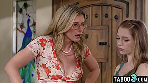 shocked milf stepmother cory chase, are you really eating your teen stepdaughter's pussy like that?