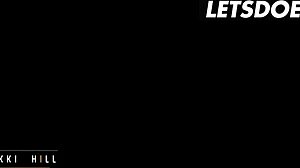 Ukrainian Nikki Hill Bends Over For Passionate Doggystyle Sex With Lover's Monster Cock On Ass