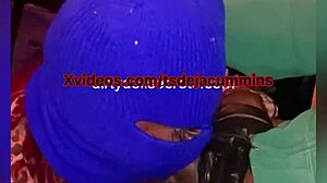 Hey, check out this straight guy totally stretching that shemale's throat with his massive cock until cumshot.