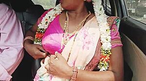 Indian Sexy Saree Bhabi Car Romance Telugu Dirty Talks