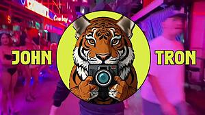 johntronx gives creampie to asian maid with big ass