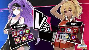 in this hentai episode lina and zheng get into wild 3some action with big tits anal and squirting creampie. the curvy monsters dominate in cartoon fetish outfits during the tennis angels ex game.