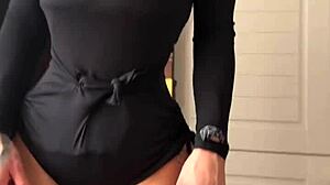 Julia sinful anal fuck in doggystyle with creampie