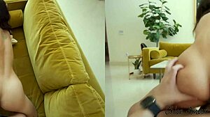 Chloe Amour seduces her stepbruh with wet pussy licks and rides his big dick roughly in cowgirl. Tight pussy creampie follows the intense dirty talk.