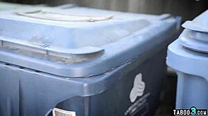 hey, that perv stranger cleaned up and fucked this homeless teen 18+