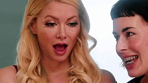 SheSeducedMe Step Sister In Law Explores Lesbian Desires With Wet Pussy Licking. Big Tits Blonde Brunette Milf Threesome Scissoring Face Sitting Kissing.