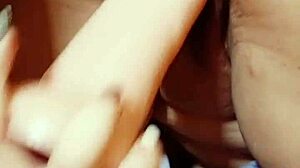 Watching My Sister-In-Law Masturbate With Thick Dildo