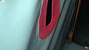 hey, check out this gloryhole action at the swing house with wet pussy and cumshot 😏