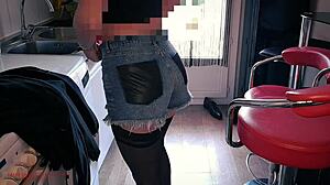 Curious if you want to explore a casual kitchen encounter with a mature blonde wife enjoying a quick creampie moment