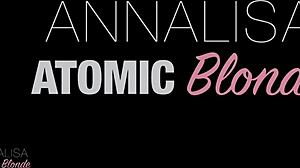 Sweet blonde angel discovers anal pleasure for the first time!