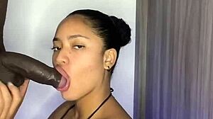 She Just Hints at Sucking a Thick Meat Dildo with That Big Ass Ebony Babe in Amateur Couple Action from Nysdel