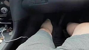 Public Car Handjob Leads To Cumshot In Mouth