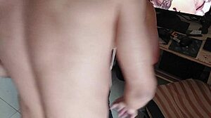 sexy o2 1013 full white slut sucking rimming fucking in lingerie thong dress stockings heels satin set 😈