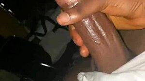 He revealed his 11 3-INCHES LONG AND THICK monster cock for intense masturbation session.