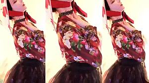 I love watching this Twitch Korean porn dance with big tits