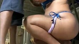 Aluguei um quartinho em São Paulo and had to give it up to the owner since I'm broke, with my big ass and tits getting cum everywhere 😏💦