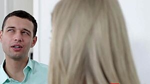 Step bro makes bet with petite teen sis Sofia Su and fucks her tight Asian pussy as kinky prize