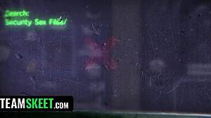 Cute alt girl with braces small tits pierced nipples and bubble butt gets rough pov fucking after shop stealing. Facial covers her pretty face.