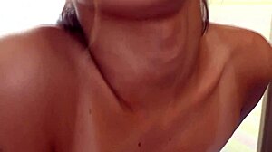 south country's natural thai half beauty with outstanding style and constant nipple erection