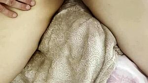 Ass and pussy massage leads to hot creampie finish inside