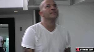 Big tits milf sucking her foot while fucking her husband with blowjob deepthroat footjob doggystyle bent over european fetish toes oral