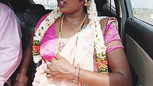 Indian Sexy Saree Bhabi Car Romance Telugu Dirty Talks