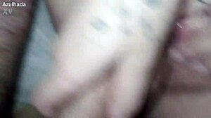 Argentinian babe gets a spectacular cumshot in her vagina with big natural tits and curvy ass in subtle POV action.