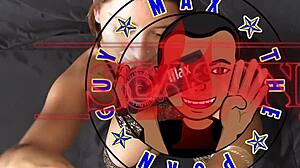 In this casual scene, Kitty Lyvv delivers a sloppy interracial POV blowjob that ends with a huge load in her mouth and all over her face.