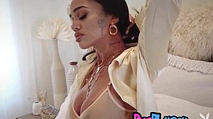 Stunning Big Ass Black Milf and Petite Big Booty Latina Reveal Their Hot Bodies