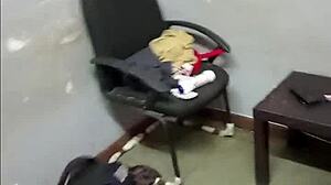 Ebony Slut Takes Tight Pussy Pounding in Doggystyle from Huge Cock!