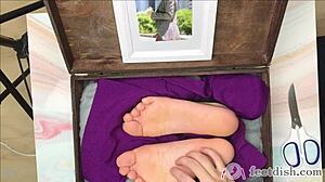 Oh man, check out Lilly's secretary feet in this Feetdish Vol 2 box 4-6 tease! 👠