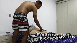 Stepbrother's surprise touch awakens me