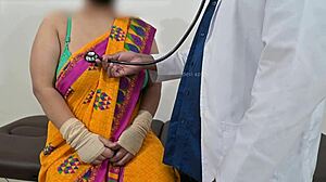 i feel so turned on as doctor checks telugu aunty boobs in hospital