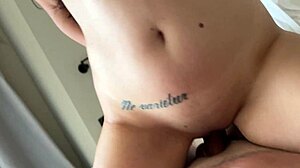 trying on swimsuits before stepson sparks wet pussy doggystyle ride