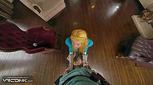 Fuck Princess Zelda Hard and Cum Inside Her Wet Pussy in This Wild Nintendo Game Parody VR Scene!