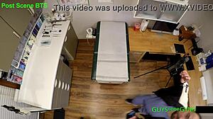 New nurse Maverick Williams dives into clinical experience with pregnant patient in latex gloves!