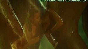 Intense Lesbian Strapon Action in the Rain with Asian Milf and Heels
