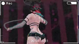 Vrchat users showcase their pole dancing skills in a fun montage compilation