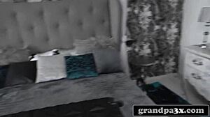 i watched this old guy make that young beauty cum so hard she shook