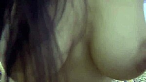 Girlfriends Big Boobs Bounce While She Rides Cock in Natural Tits POV