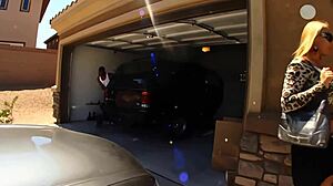 oh wow sucking that big black cock 😈