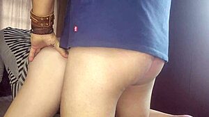 18 Year Old Babe Gets Tight Pussy Creampie from Huge Cock in Homemade Close-up