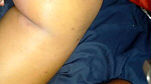 Step brothers wife spreads pussy and asshole while he is away