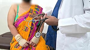 i feel so turned on as doctor checks telugu aunty boobs in hospital