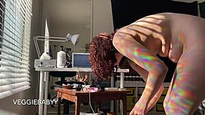 watching me tidy my room without clothes - complete voyeur fantasy pov video