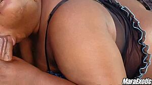 Hot Stepmom Sucks and Slops on Big Cock for Cum Swallow in Mouth