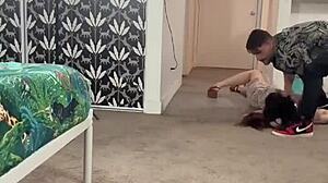 Date went wrong with anal slapping spitting and rough sex