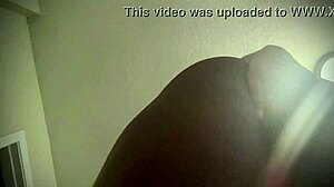 Petite ebony girl shows off her twerking skills