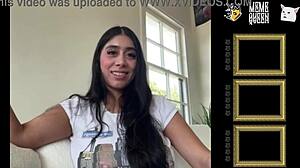 Violet Myers goes deeper in interracial casting